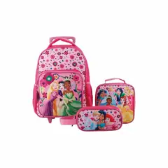 INTEK GAMES - Mochila princesas tri pack - mochila + lonchera + estuche