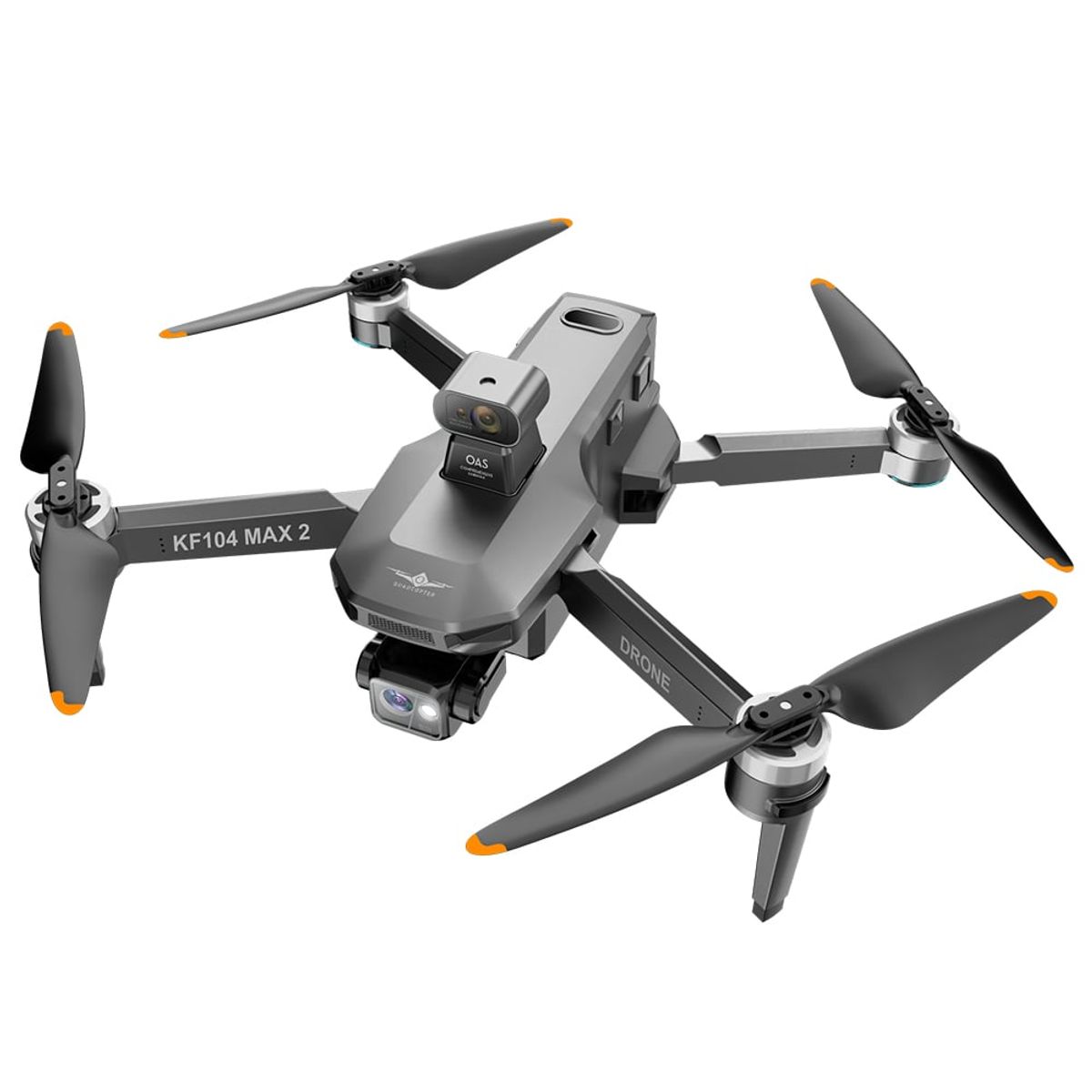 CASTLETEC - Dron KF104 MAX2 evasión de obstaculos gimbal GPS Wifi 5G 4k 6KM
