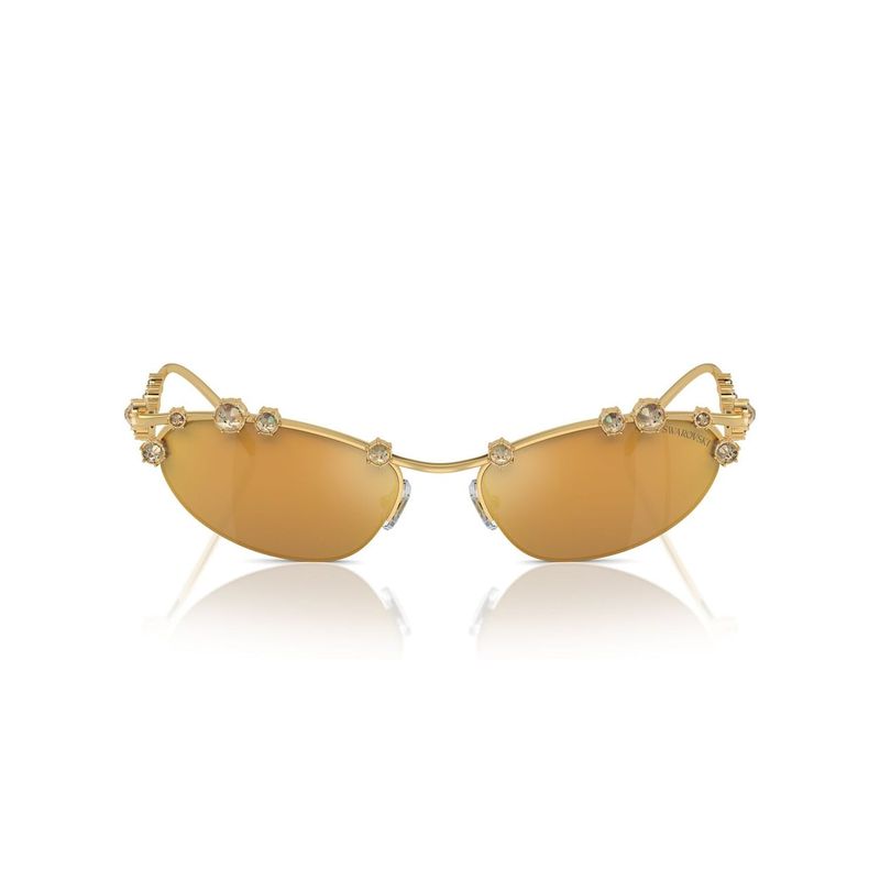 SWAROVSKI - Anteojos De Sol Swarovski SK7016  Dorado Mujer