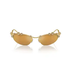 SWAROVSKI - Anteojos De Sol SK7016 Dorado Mujer