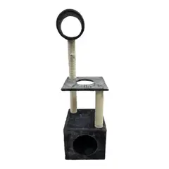 GENERICO - Torre Rascador Gatos Cuevas Plataformas Juguete Rascador