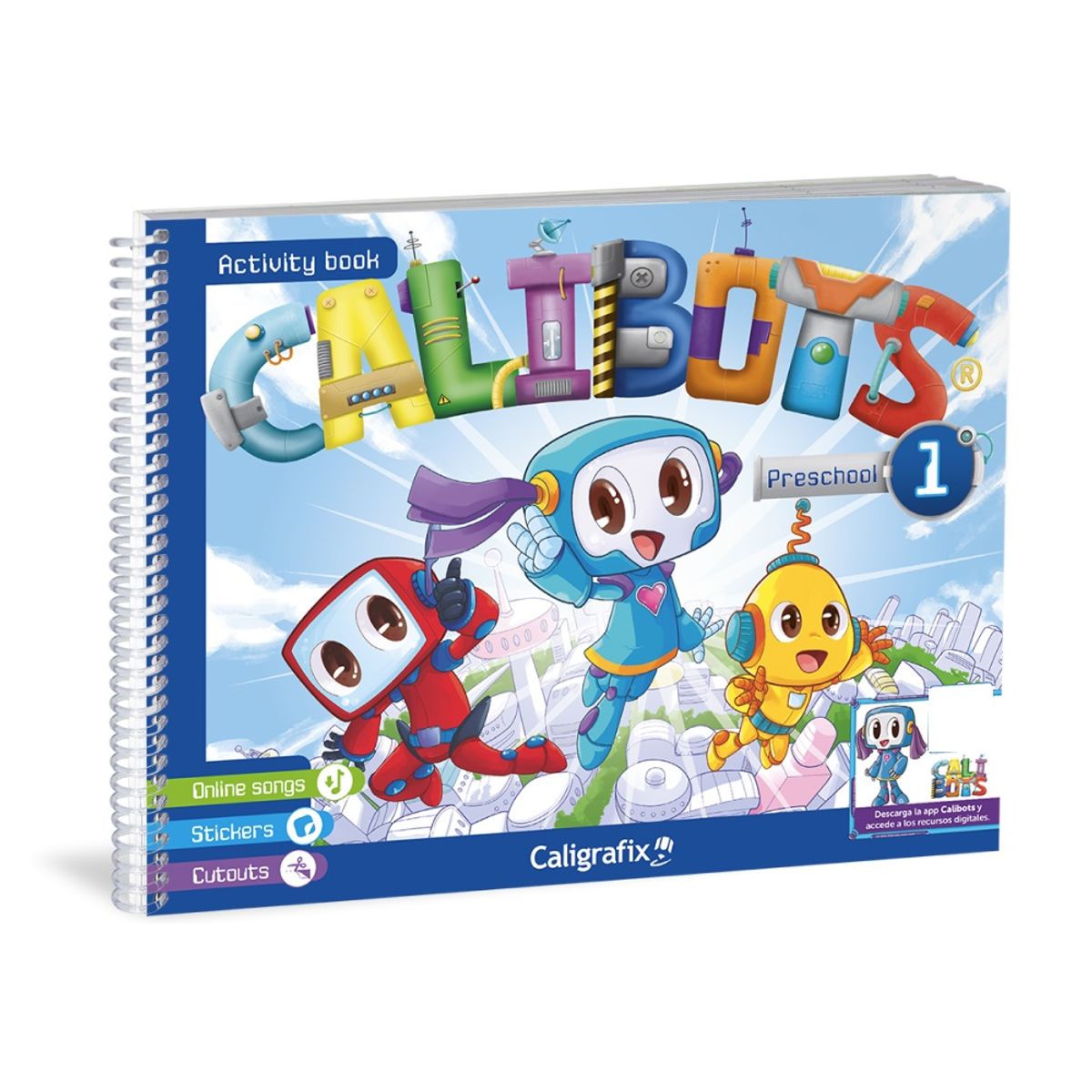 CALIGRAFIX - Calibots Preschool N°1 - Caligrafix