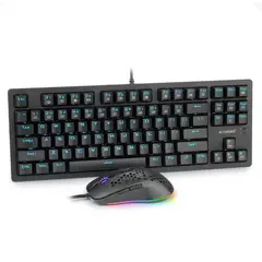GENERICO - Teclado Mecánico Gamer E-Yooso Z737 Black Rgb