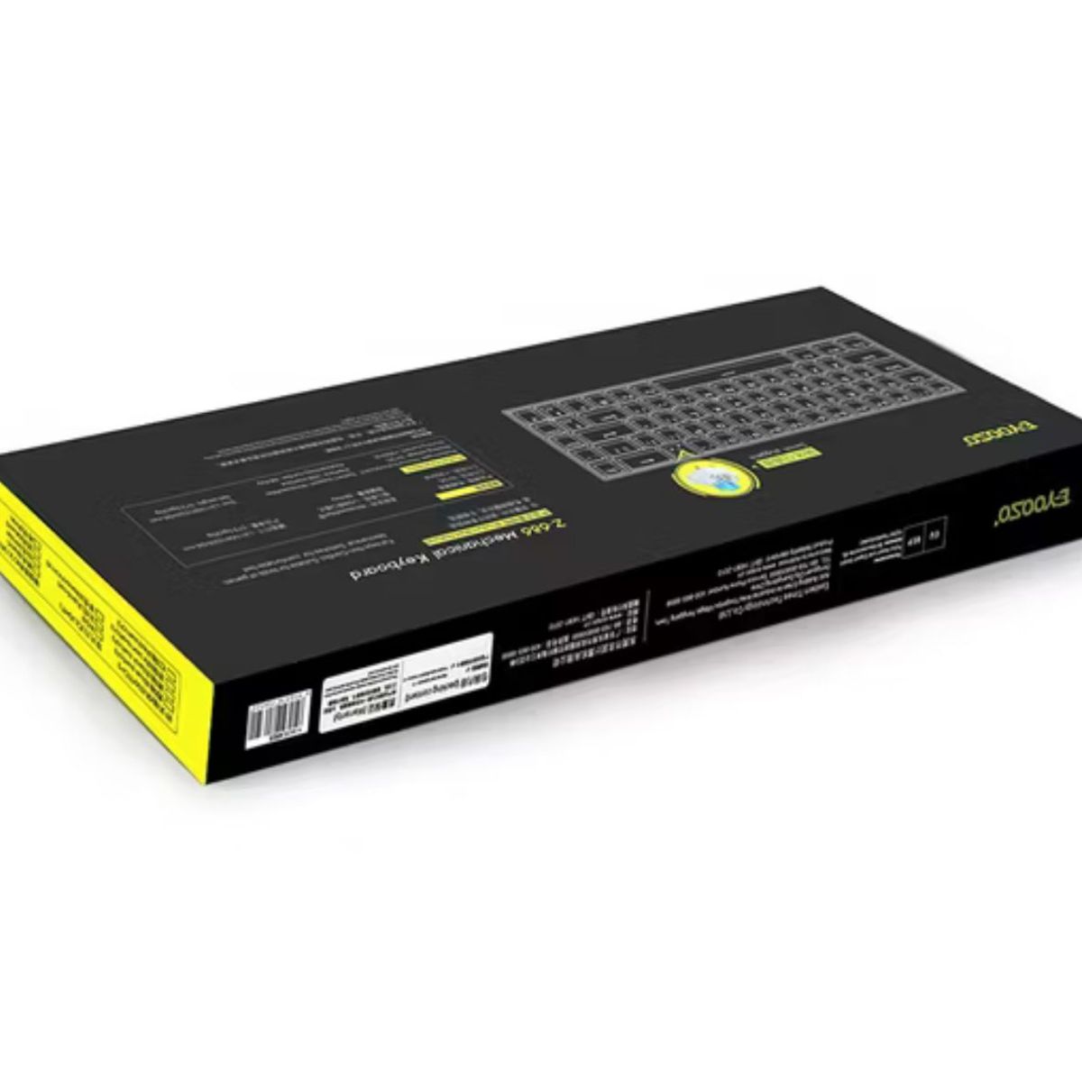 GENERICO - Teclado Mecánico Gamer E-Yooso Z737 Black Rgb