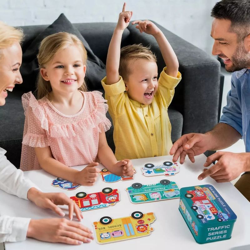 GENERICO - Puzzle Rompecabezas Juguete Didáctico Madera Niños