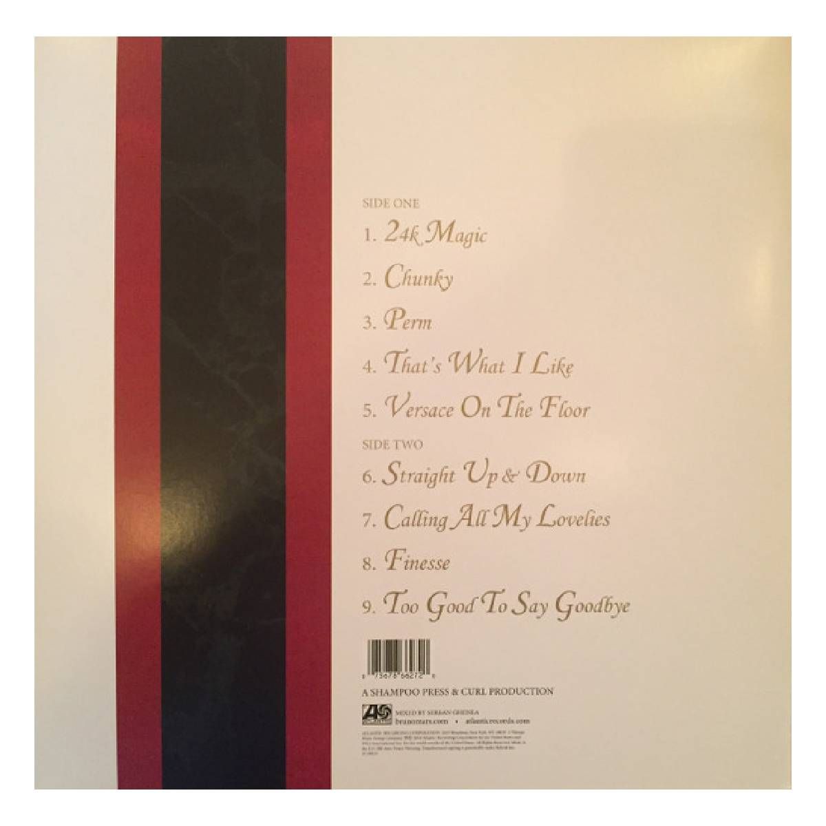 GRUPO LASER DISC - VINILO BRUNO MARS XXIV K MAGIC 1LP