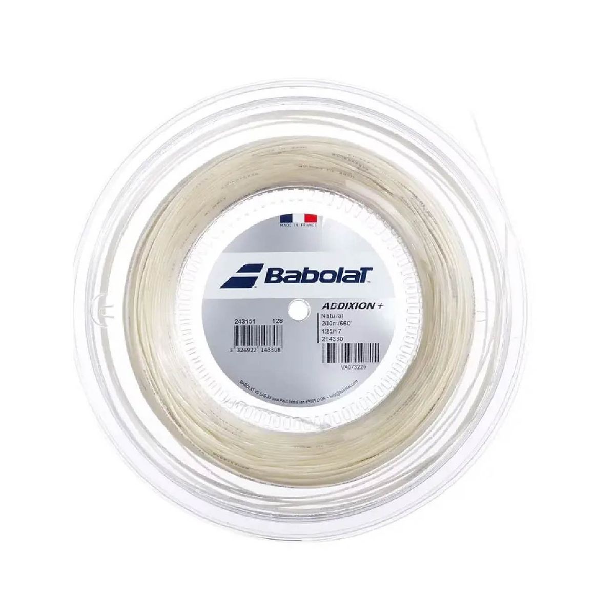 BABOLAT - Cuerda Tenis Babolat Addixion Rollo 200mt 125