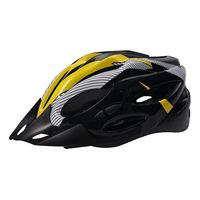 Casco Amarillo Bicicleta Profesional Full Seguridad Luz - Amarillo