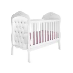 MUNDO BEBE - Cuna Realeza Capitone BLanco Mundo Bebé