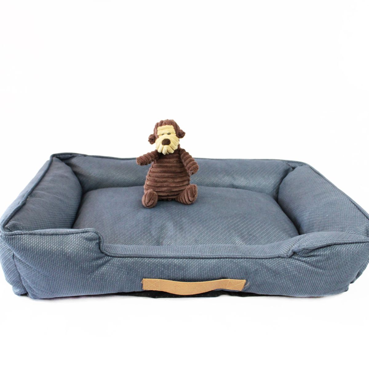ANIMAL REPUBLIC - Cama de Perros Grande Lavable Azul L William Animal Republic