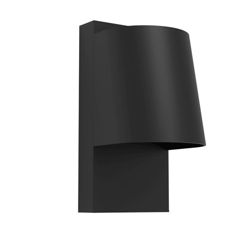 EGLO - Aplique Pared Stagnone Acero Negro GU10 1X5W IP54 Cod900691
