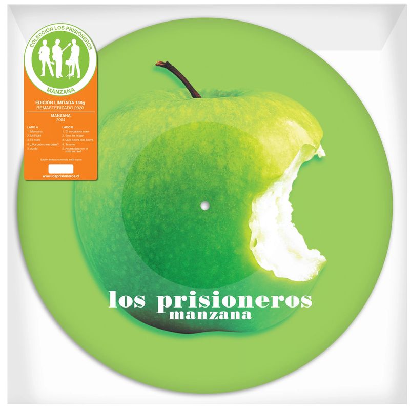 GENERICO - Vinilo Los Prisioneros - Manzana Picture Disc