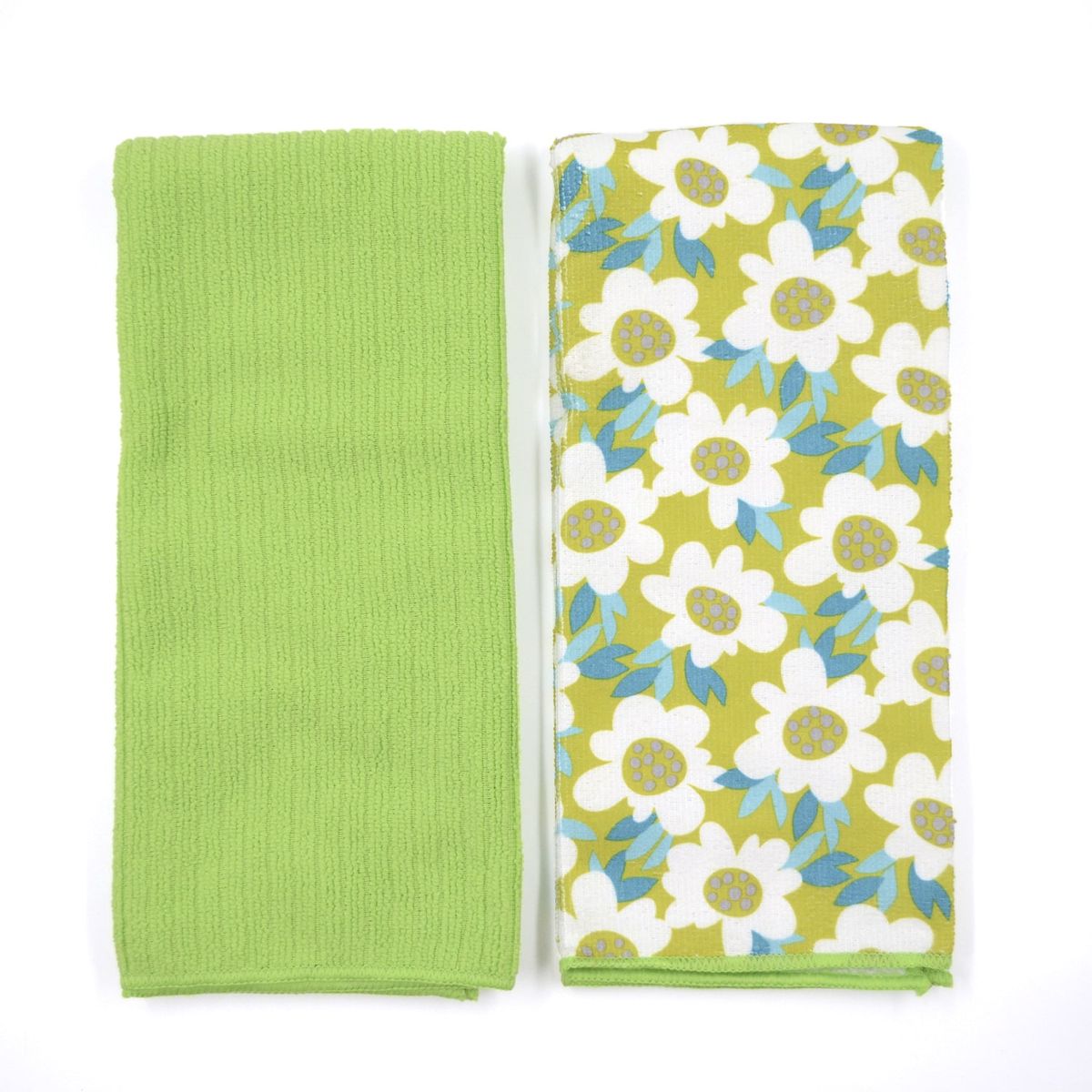 BYB - Paño de cocina azul verde