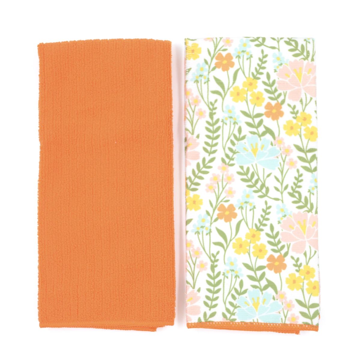 BYB - Paño de cocina naranjo rojo