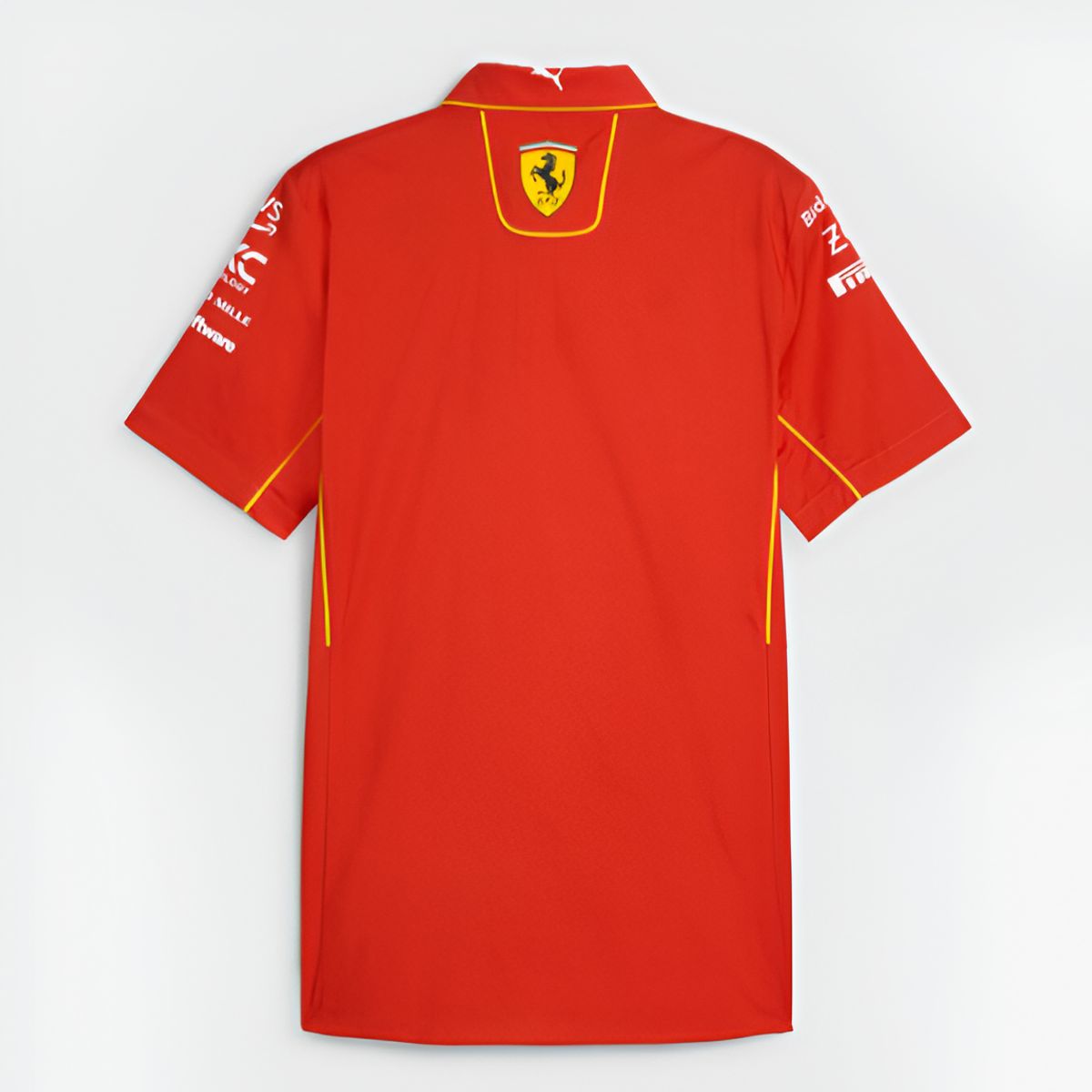 FERRARI - Camisa Formula 1 Scuderia Ferrari Oficial Roja 2024.-