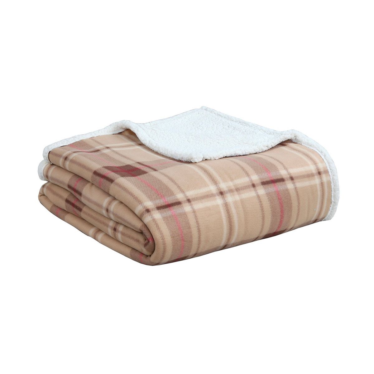 ANDES - FRAZADA ANDES CHIPORRO ESCOCES CAFE 2 PLAZAS