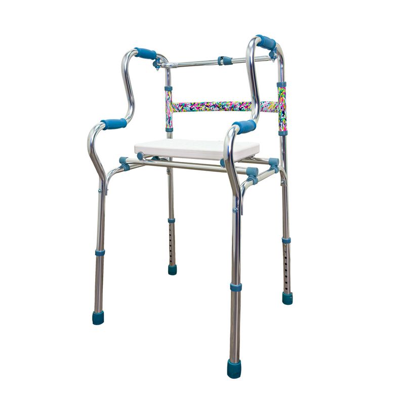 MEDICALTEC - Andador Plegable con Baño  Multifuncional