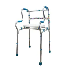 MEDICALTEC - Andador Plegable con Baño Multifuncional