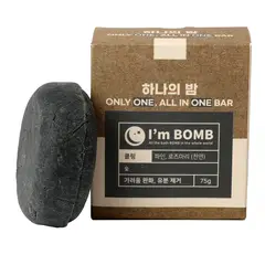 I'M BOMB - Jabón Sólido Todo En Uno Pine Rosemary 75g Im Bomb