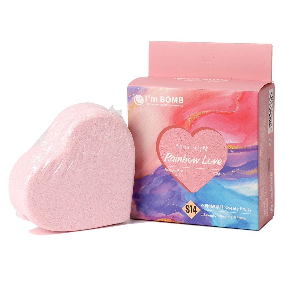 I'M BOMB - Bomba De Tina Rainbow Sweety Fruity 120g Im Bomb
