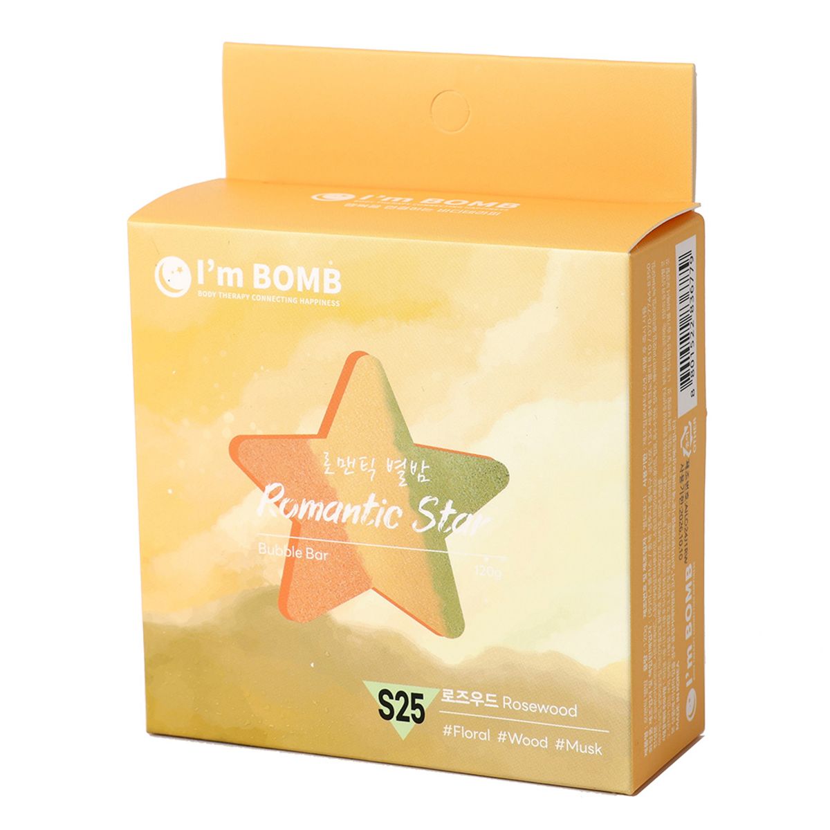 I'M BOMB - Bomba De Tina Romantic Rosewood 120g Im Bomb