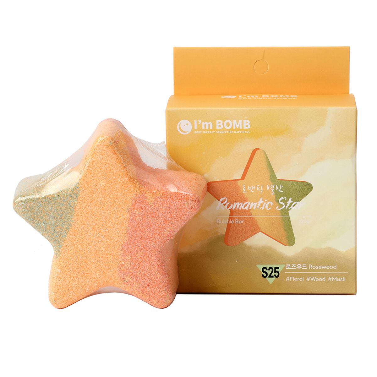 I'M BOMB - Bomba De Tina Romantic Rosewood 120g Im Bomb