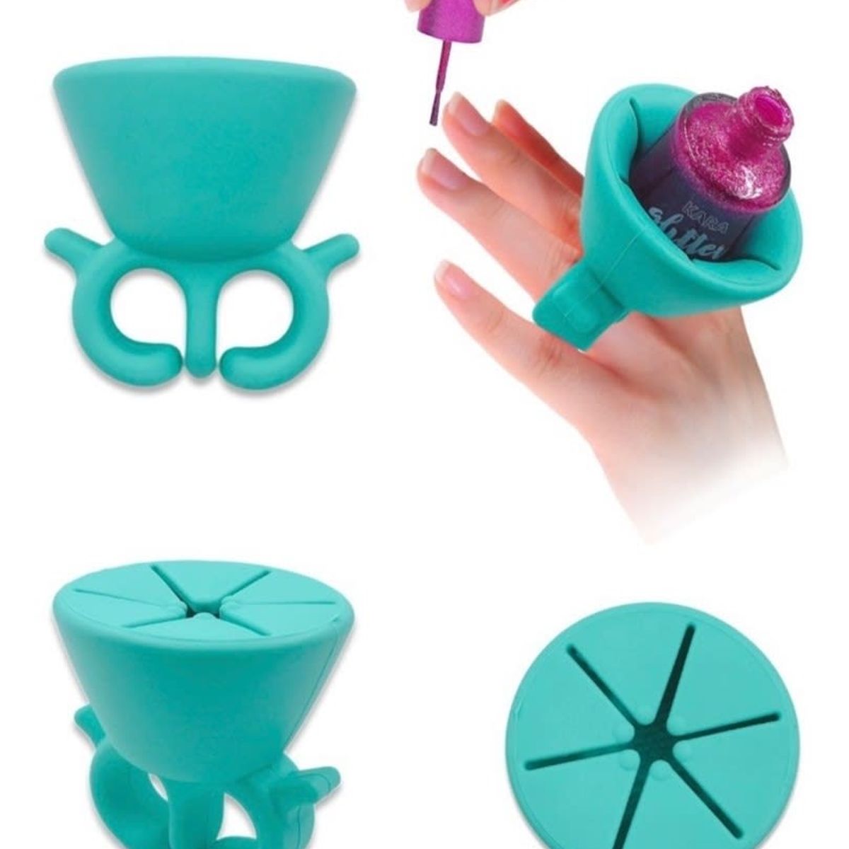 ESSENCE - Anillo De Silicona Porta Esmalte