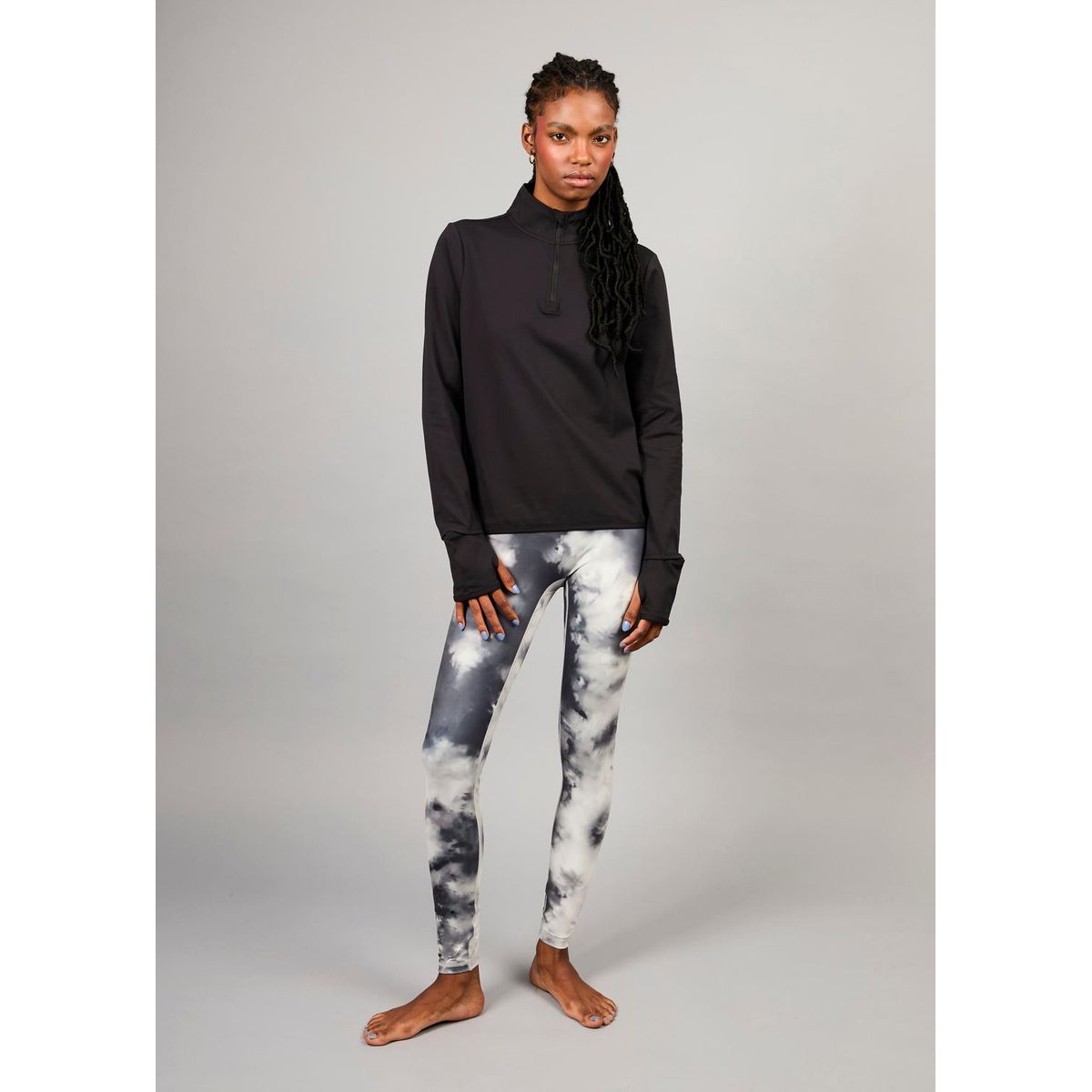 THEA - Poleron Deportivo Rati Black