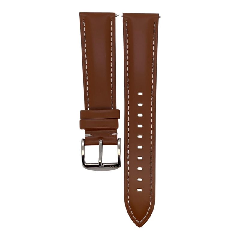 R24 - Correa Reloj Cuero Brillante R24 TCZP12 Colores 20mm 22mm