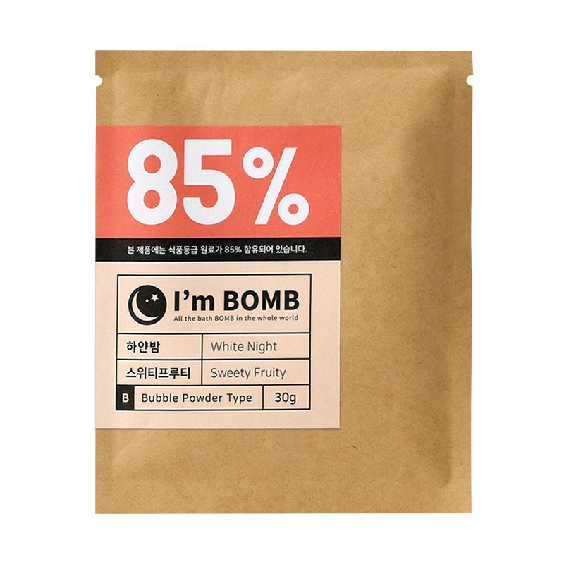 GENERICO - Burbujas De Baño En Polvo Sweety Fruity 30g Im Bomb