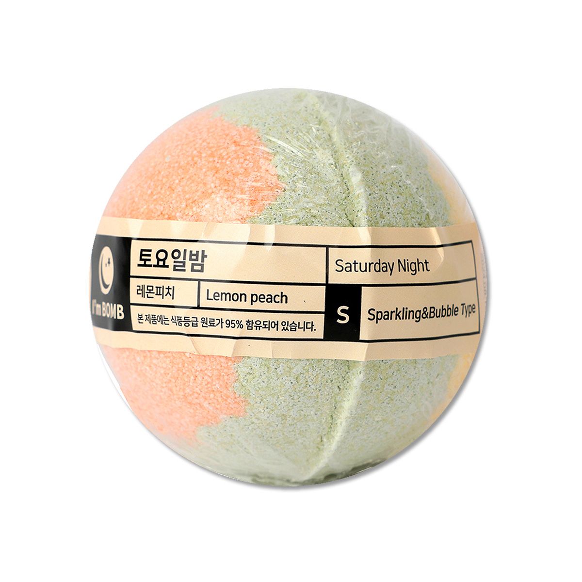 I'M BOMB - Bomba De Tina Efervescente Lemon Peach 120g Im Bomb