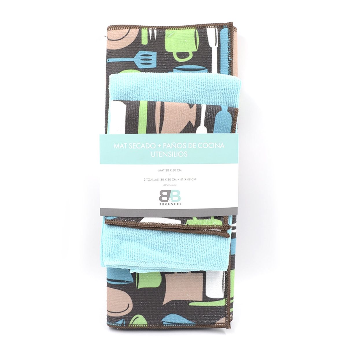 BYB - Mat de secado color verde