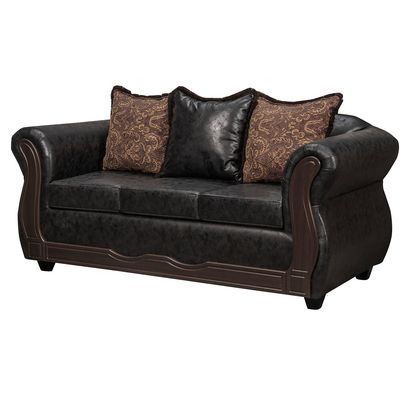 Imagen 2 del producto Juego de Living 3 1 1 Sofia PU Negro