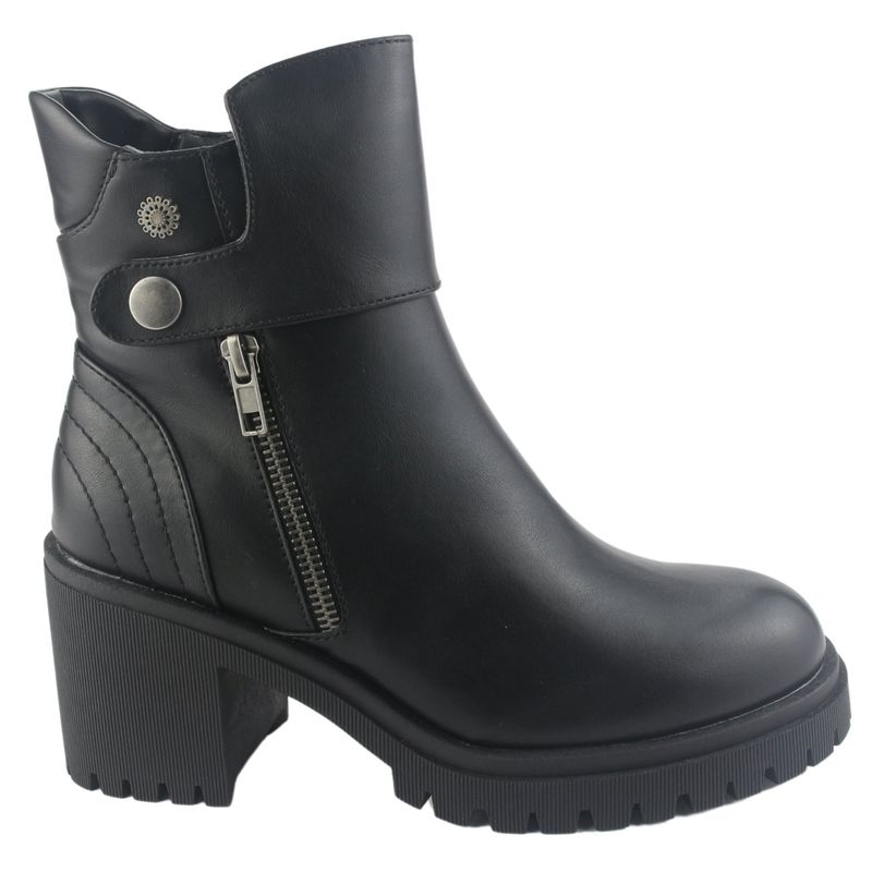 CHALADA - Botin Mujer Negro Casual Chalada Jordi-9