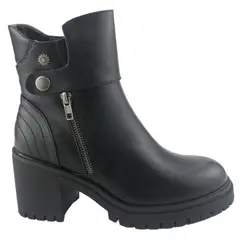 CHALADA - Botin Mujer Negro Casual Jordi-9