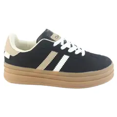 CHALADA - Zapatilla Mujer Negro Urbano Andy-12