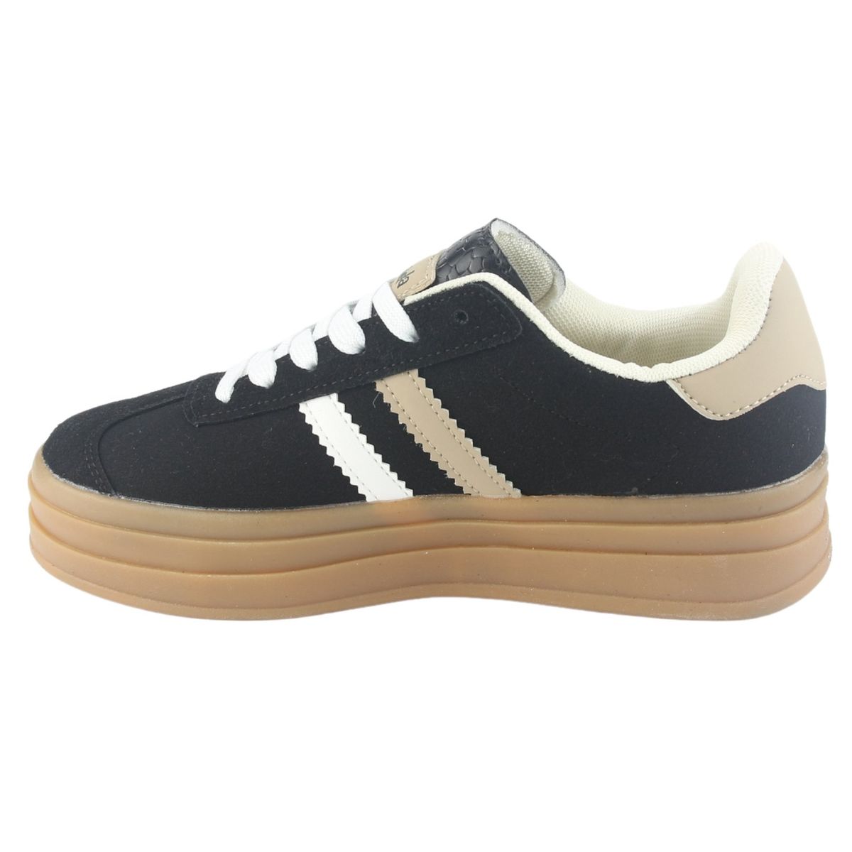 CHALADA - Zapatilla Mujer Negro Urbano Chalada Andy-12