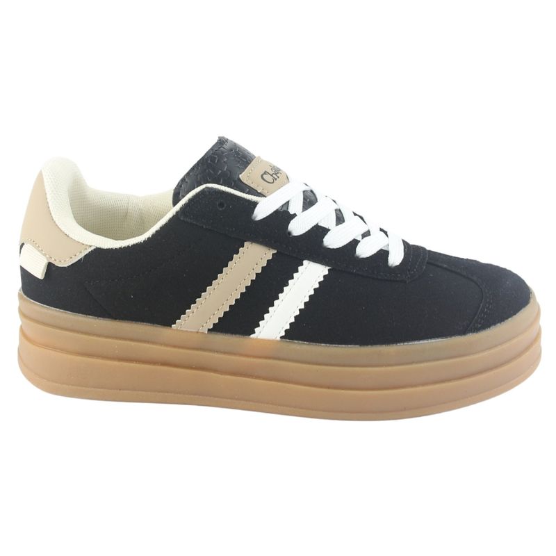 CHALADA - Zapatilla Mujer Negro Urbano Chalada Andy-12