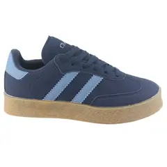CHALADA - Zapatilla Mujer Azul Urbano Caju-1