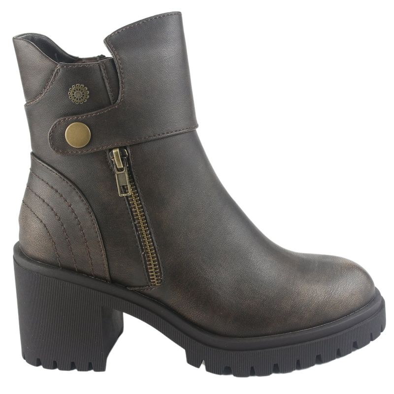 CHALADA - Botin Mujer Café Casual Chalada Jordi-9