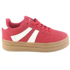 CHALADA - Zapatilla Mujer Rojo Urbano Andy-11