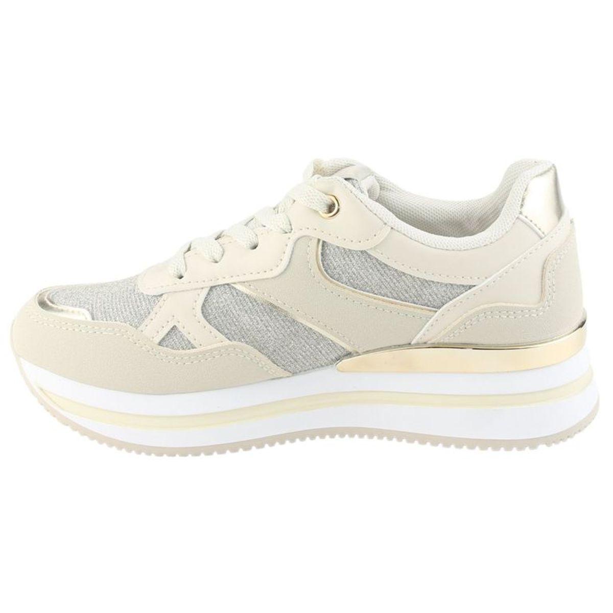 CHALADA - Zapatilla Mujer Dorado Urbano Chalada Jettixlow1-