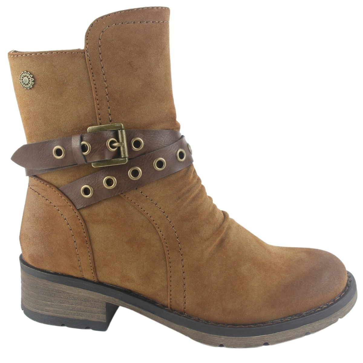 CHALADA - Botin Mujer Camel Casual Chalada Torri-29