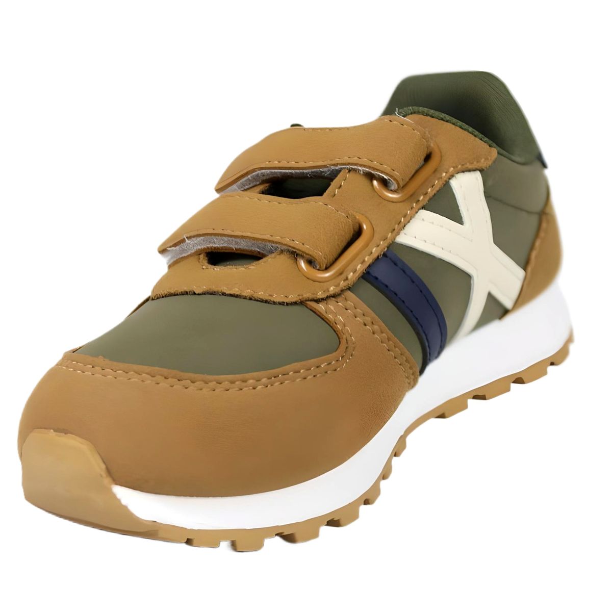 THUNDER BLUE - Zapato de Niño Urbano TH-17 Yassne Marron Claro