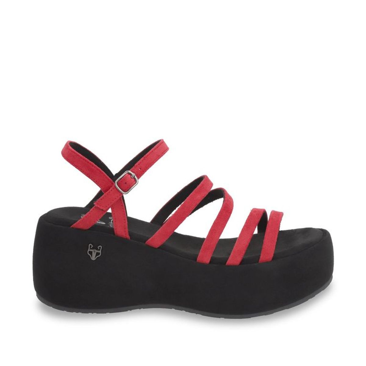GOTTA - Sandalia Plataforma Roja Mujer 45822