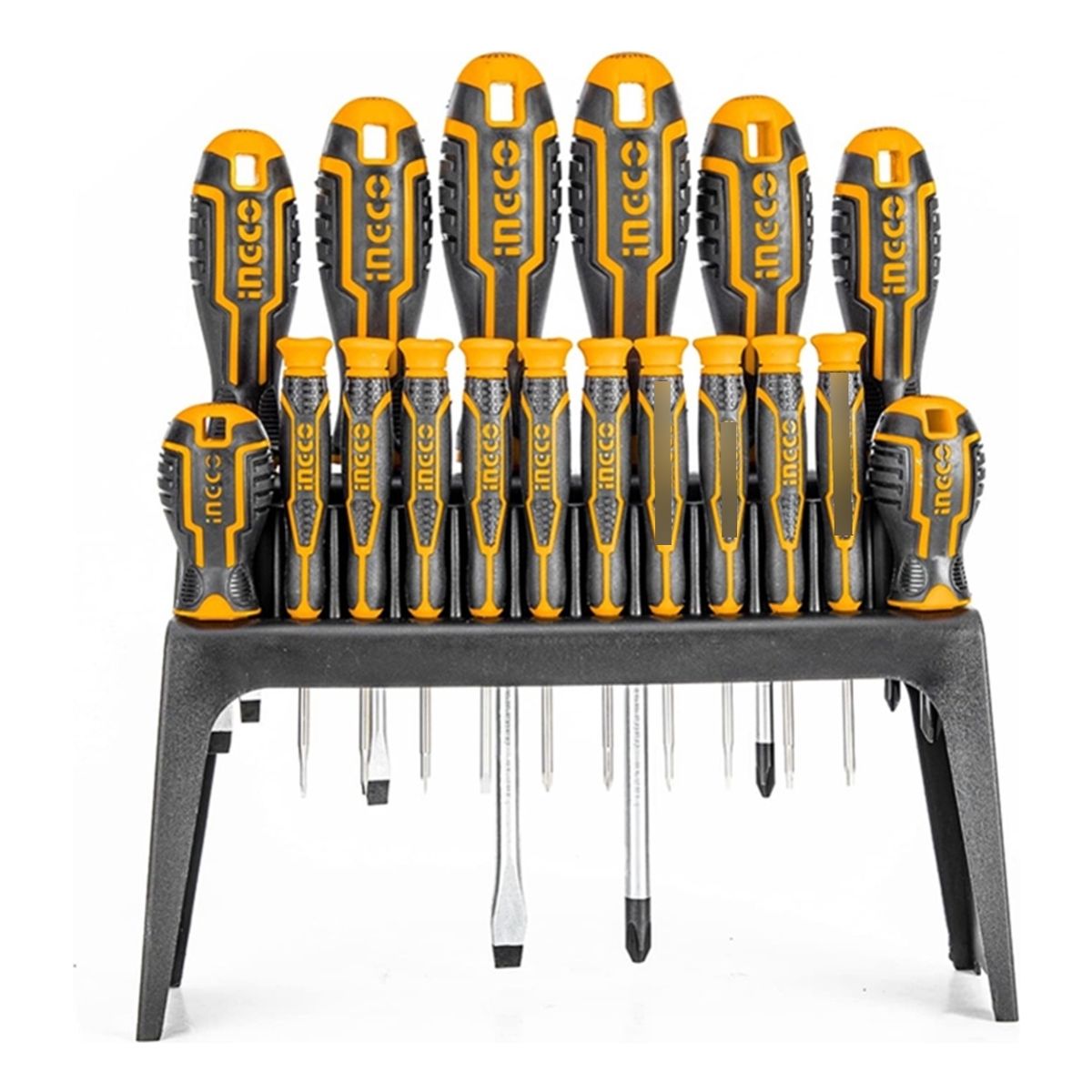 INGCO - Kit Set Juego Destornilladores 18 Piezas Ingco Hksd1828