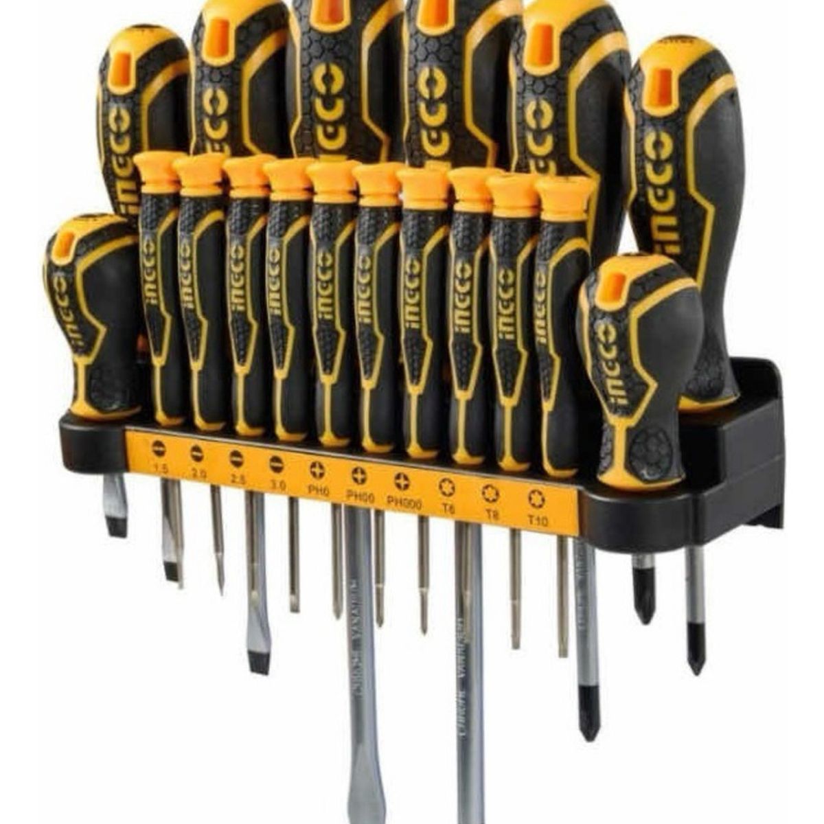 INGCO - Kit Set Juego Destornilladores 18 Piezas Ingco Hksd1828