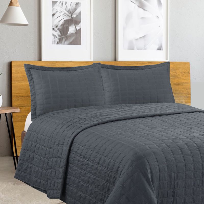 ANDES - QUILT ANDES CONTEMPO 1.5 PLAZA GRIS
