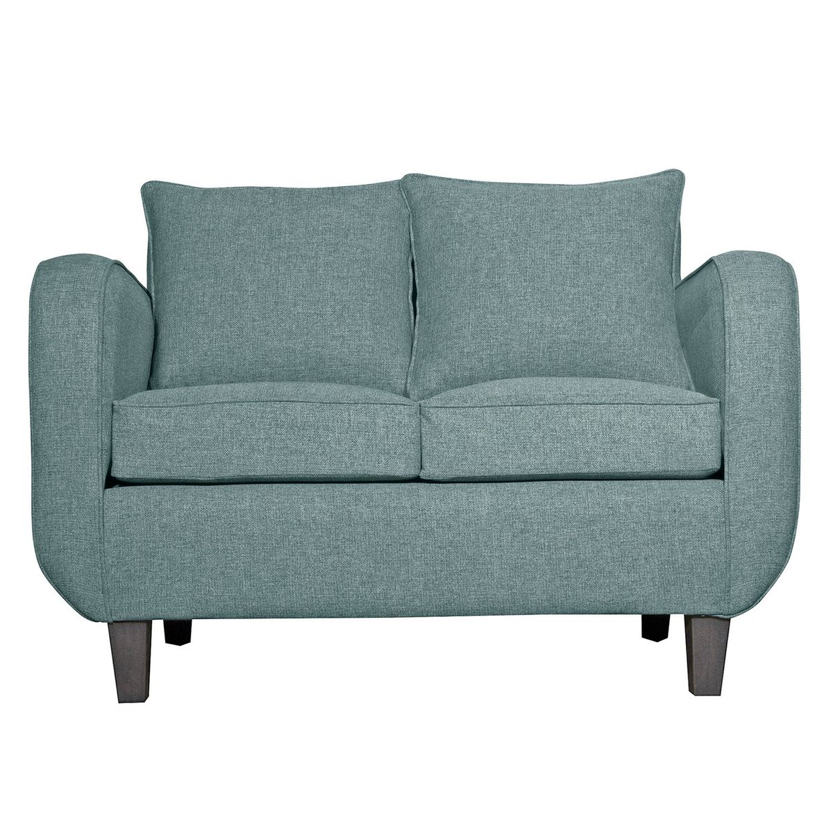 RUZAM MOBEL - JUEGO DE LIVING 2-1-1 CRONOS VERDE AGUA