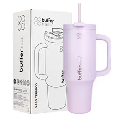 BUFFER FLASK - Vaso Termico Frio y Calor Termo Mug Buffer 1200Lt Inoxidable - Lila